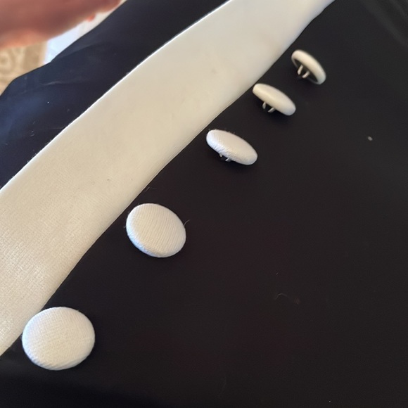 Women’s Black & White Business Work Office Dress-Stretchy Form Fitting - Picture 3 of 3